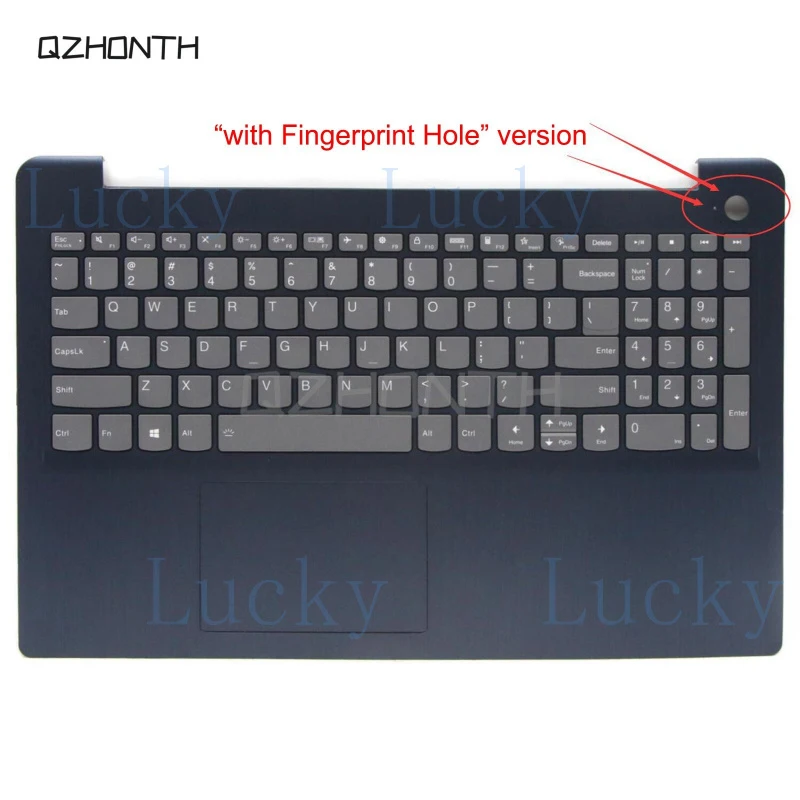 

f New for Lenovo IdeaPad 3-15ADA6 3-15ALC6 3-15ITL6 Palmrest w/ Backlit Keyboard Blue