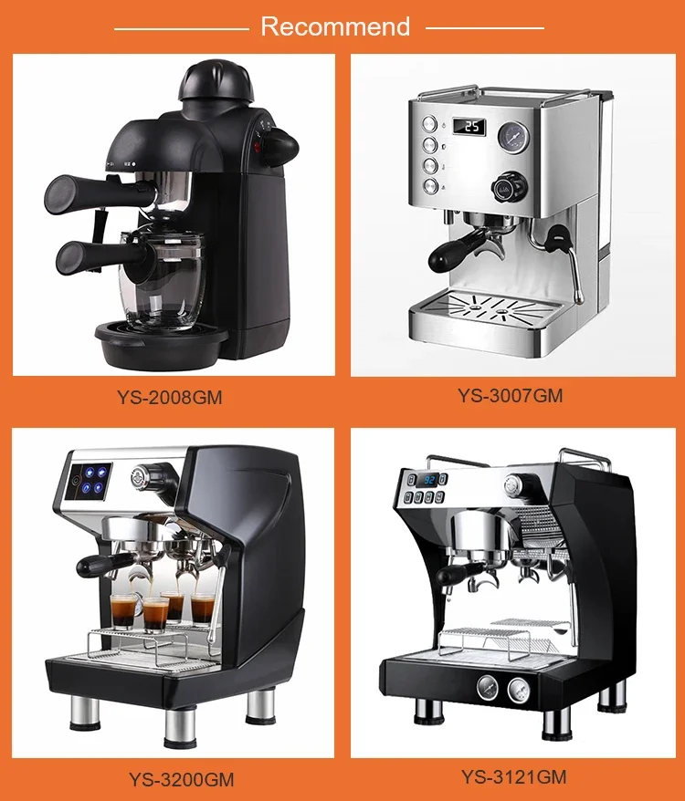 Máquina de café comercial automática profissional da China Barista Espresso para venda