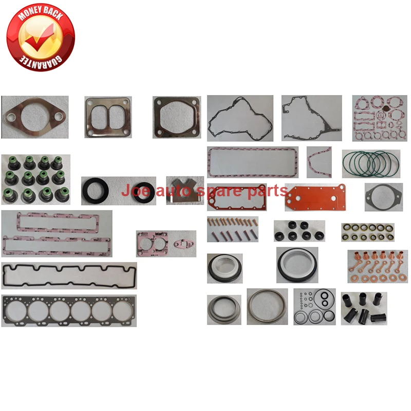 6D114 S6D114  Engine Full gasket set kit for KOMATSU Excavator