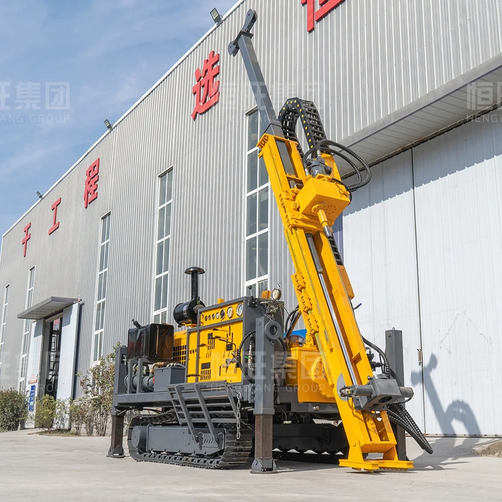 Full Hydraulic Core Exploration BQ,NQ,HQ Rope Core Drilling Rig Machine
