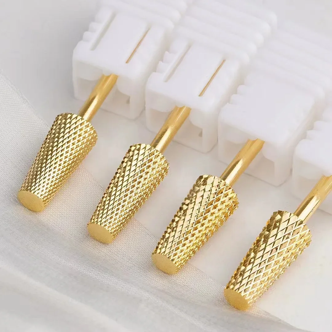 Carbide E-file Bits for Nails 3/32" Professional Nail Drill Bits for Manicure Pedicure Cuticle Gel Polishing Drill Machine