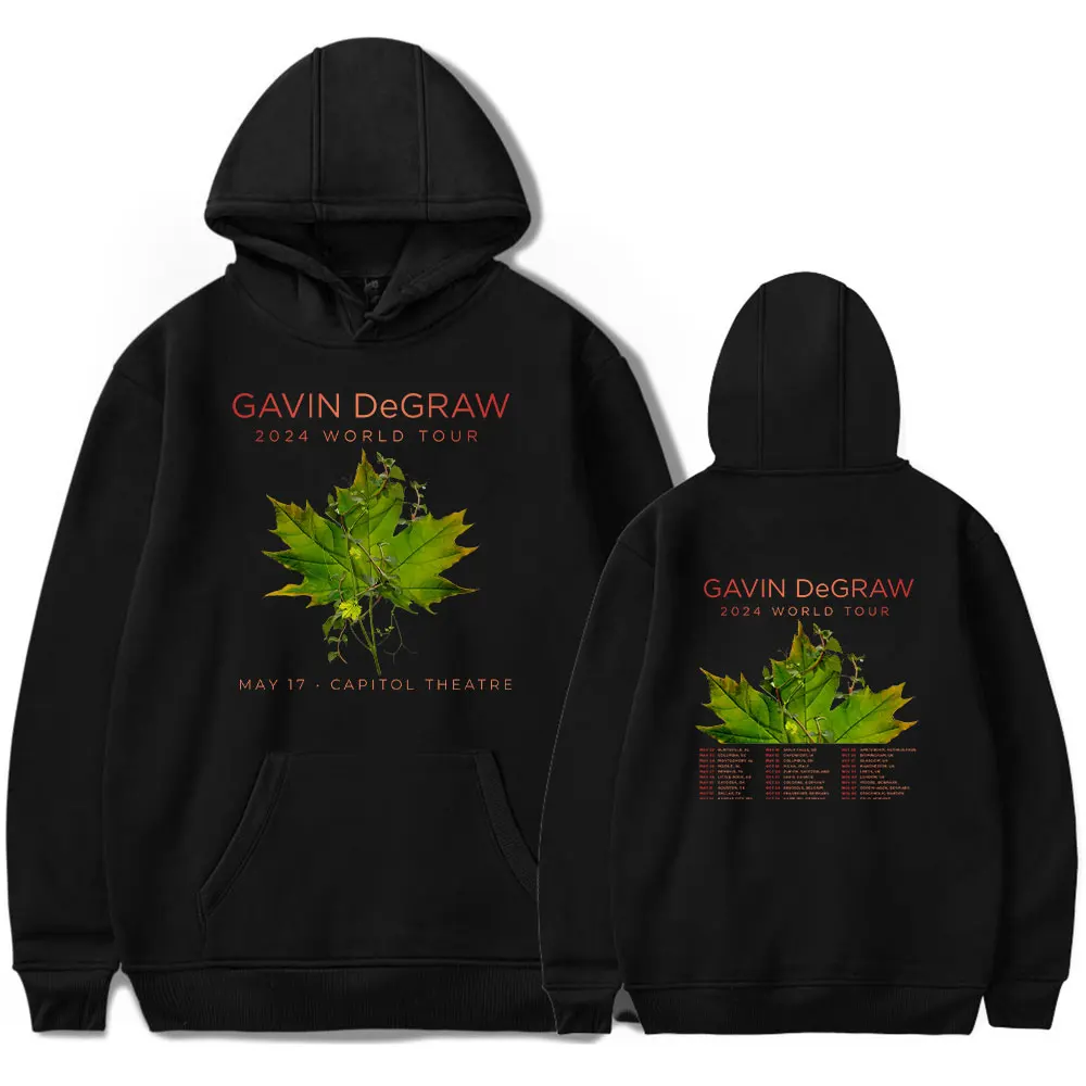 Gavin DeGraw Hoodie Album 2025 Classic Sweatshirt Long Sleeve Pullover Stylish Fashion Streetwear