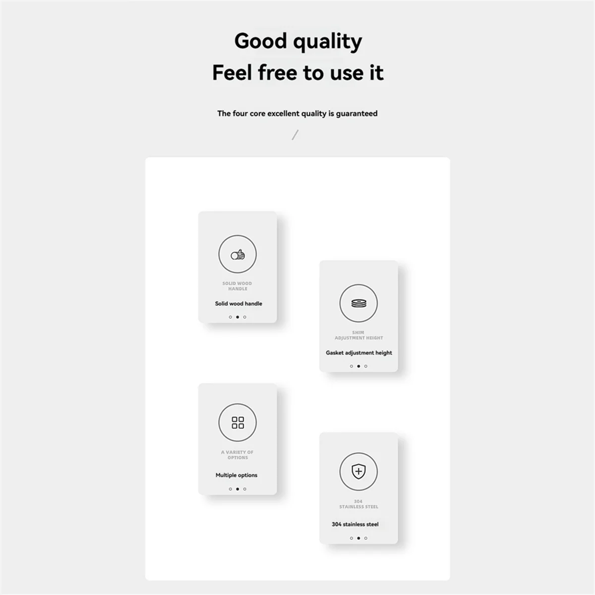 Distribuidor de café, herramienta de distribución de Espresso, nivelador de café, martillo de café en polvo para café, oficina, profundidad ajustable