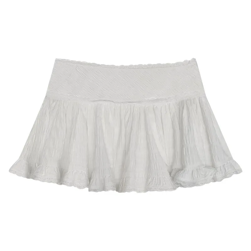 

2026 Summer Design Korean Version of Low-rise A-character Women's Skirt