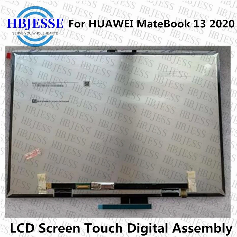 Original 13 inch For HUAWEI MateBook 13 2020 Year WRTB-WFE9L WAH9L LCD Screen Touch Digital Assembly