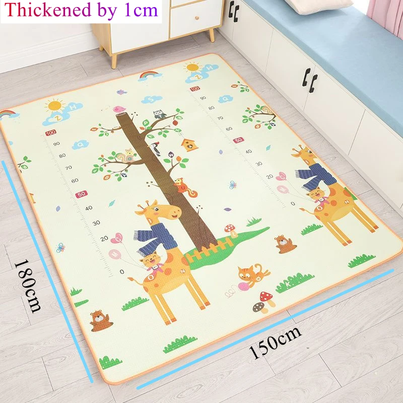 

Толщина 1 см, 11 стилей на выбор, детский игровой коврик для детей, игровой коврик, развивающий коврик для детской комнаты, коврик для ползания, детский ковер, коврик
