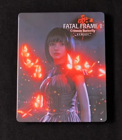 

FATAL FRAME II Crimson Butterfly REMAKE Limited Edition Steelbook FantasyBox (Customization,Steel case,Game CD not included)