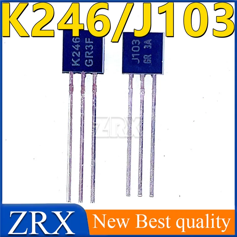5Pcs/Lot New low-power field effect matching tube J103 K246 2SJ103 2SK246 in-line TO-92
