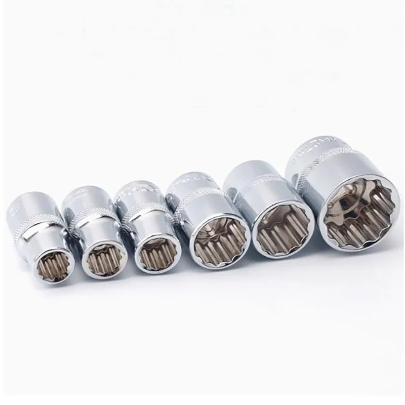 1/2 Drive 12 Points Socket Set 8mm 9mm 10mm 11mm 12mm 13mm 14mm 15mm 16mm 17mm 18mm 19mm 20mm 21mm 22mm 24mm 27mm 30mm 32mm