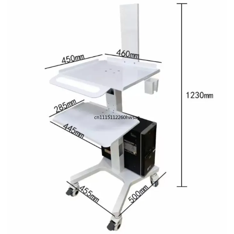 Trolley Stand Oral Scanner Mobile Oral Clinic Laptop/ Desktop Holder Host Mobile