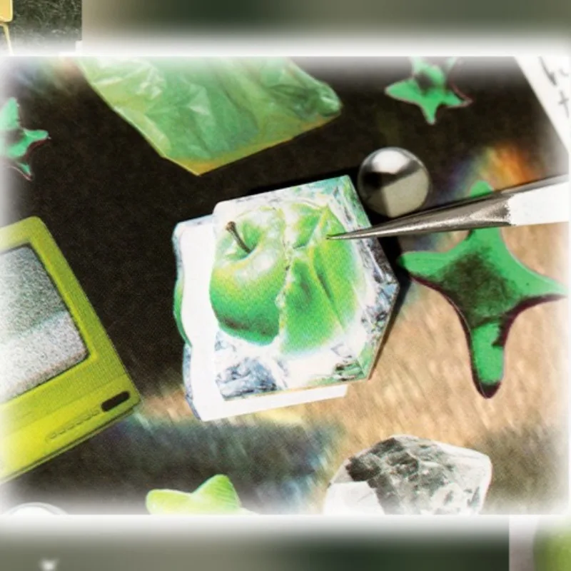 72 ورقة Ins ملصق كتاب ملصق مزخرف كتاب مجلة المواد ملصقات Kpop هدية للأطفال القرطاسية المدرسية للمجلة اليدوية #5