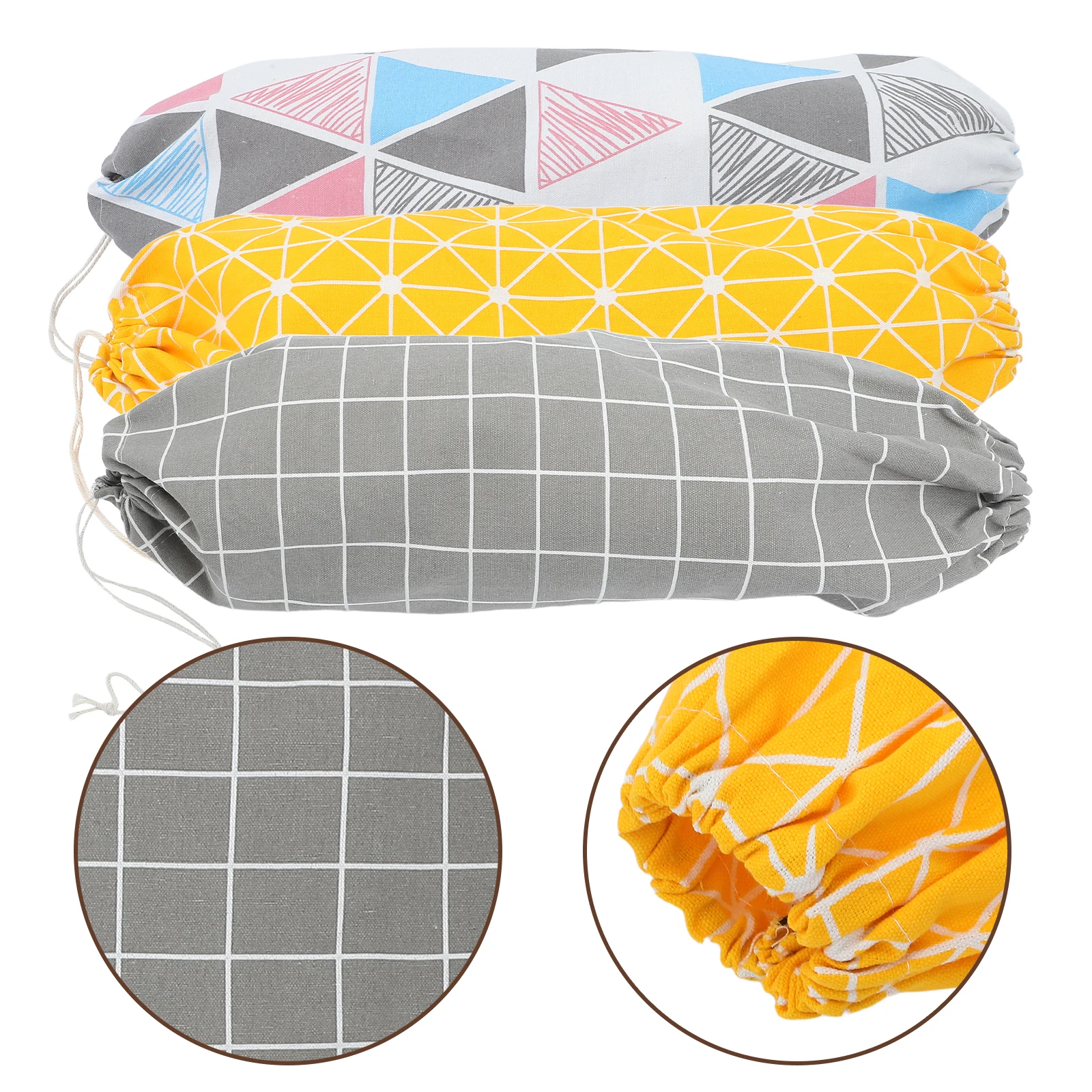 

3 Pcs Garbage Storage Hanging Grocery Dispenser Shopping Container Polyester Cotton Dispensers