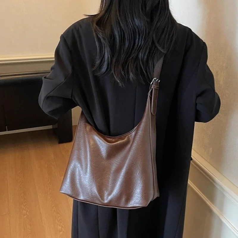 Tas Tangan Blok Warna Chic Untuk Wanita Terinspirasi Desainer Kulit Multiwarna Tote