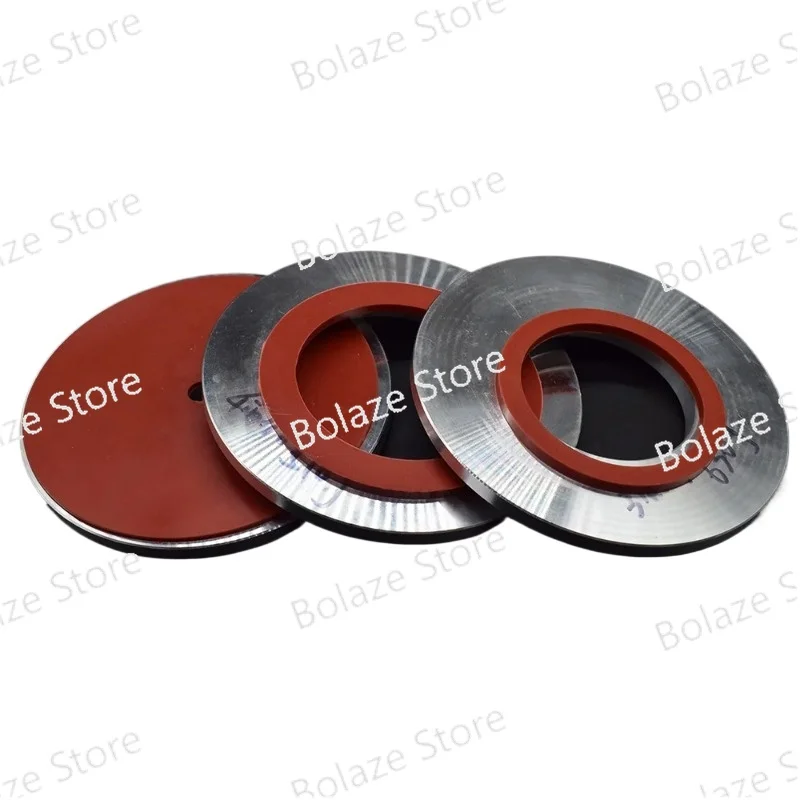 Silicone Gaskets Aluminum Adapter Plate Disc for KAYA Vacuum Casting System Jewelry Casting Machine Accessory