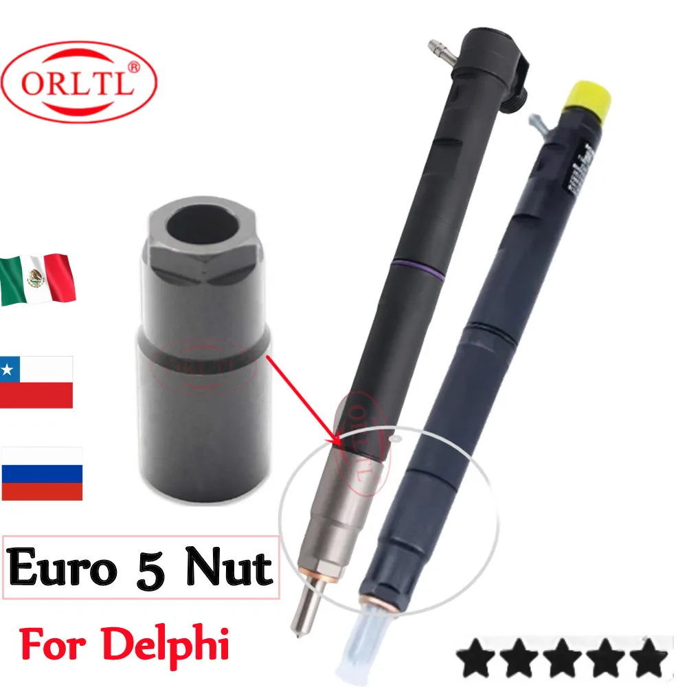 

ORLTL Euro5 Крышка форсунки сосуда Диано Гайка форсунки E 1023007 Для A 6510704987 A 6510700587 28348371 28373983