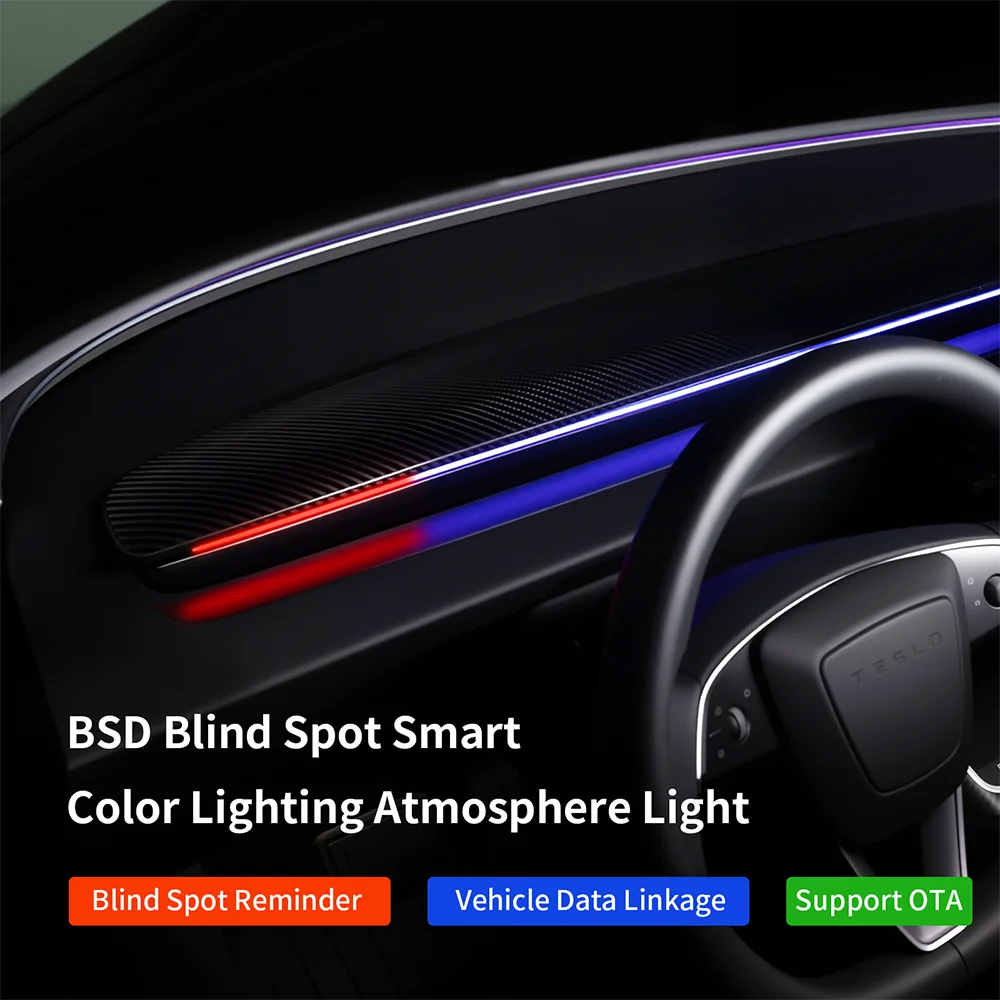 Car Atmosphere Lamp For Toyota Senna Dragon Scale Slide 28 Light 2024 Automotive Interior Decorative Light Cars Colorful Light