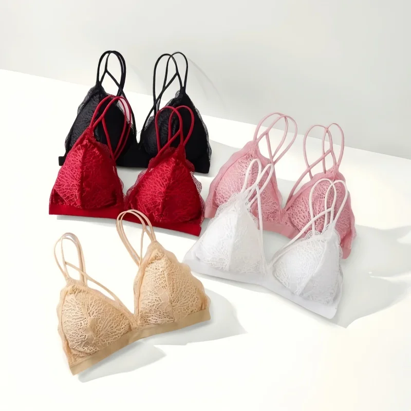 Lace Bra Push Up Br…