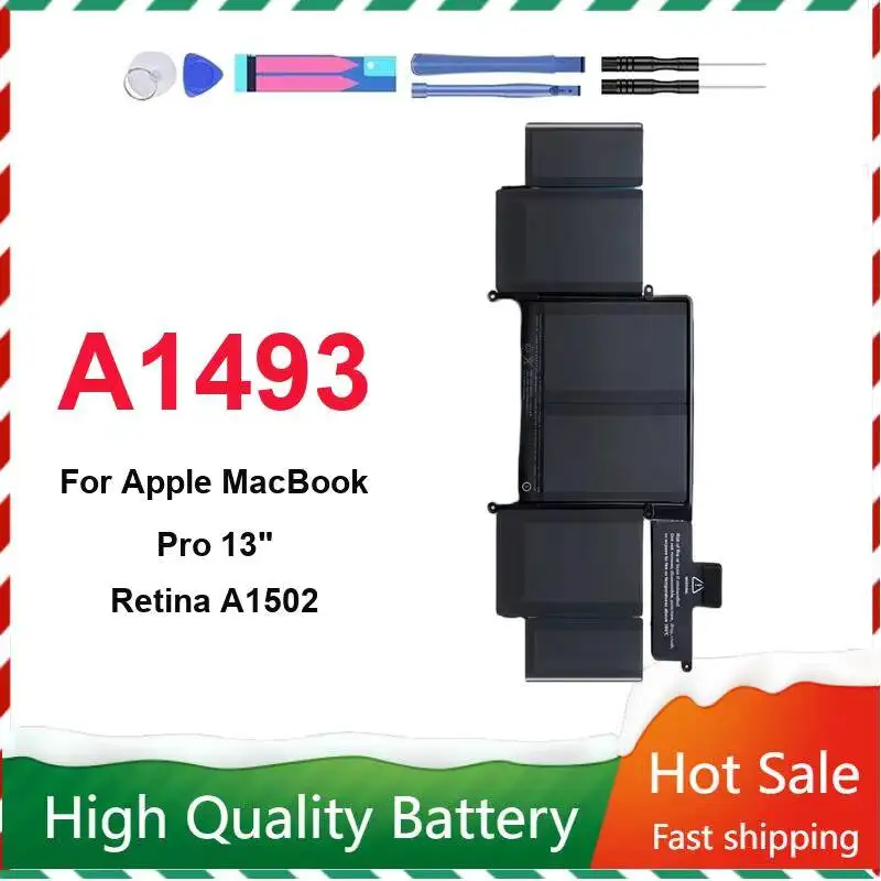 Strong Compatibility A1493 Laptop Battery For Apple Macbook Pro 13