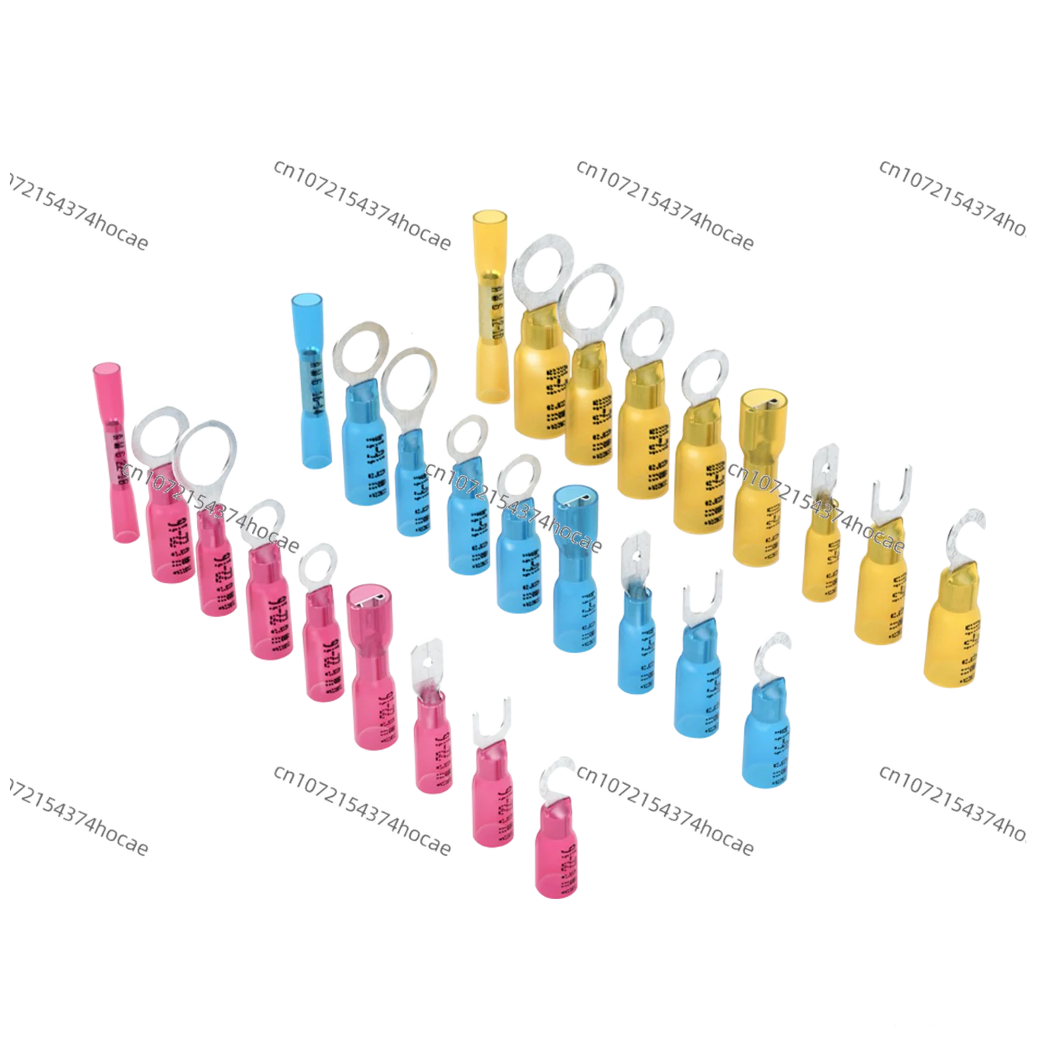 240-Pieces Heat Shrink Butt Connector KitWaterproof Insulated Electrical Crimp Terminals,Marine&Automotive Grade Wire Connectors