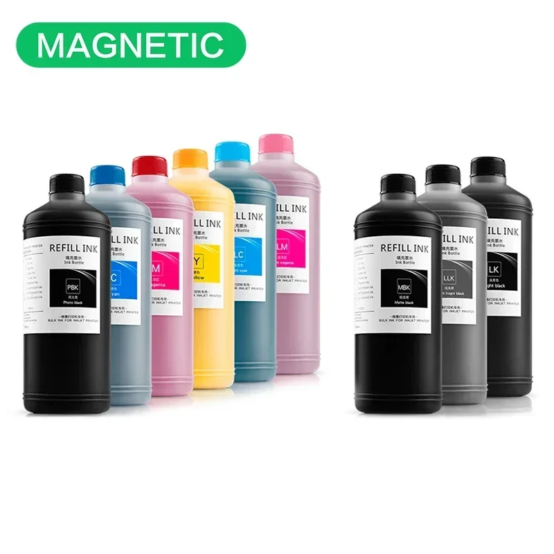 1000ML Waterproof Pigment Ink For Epson P6000 P7000 P8000 P9000 P6080 P7080 P8080 P9080 Inkjet Printer (11 Color Available)