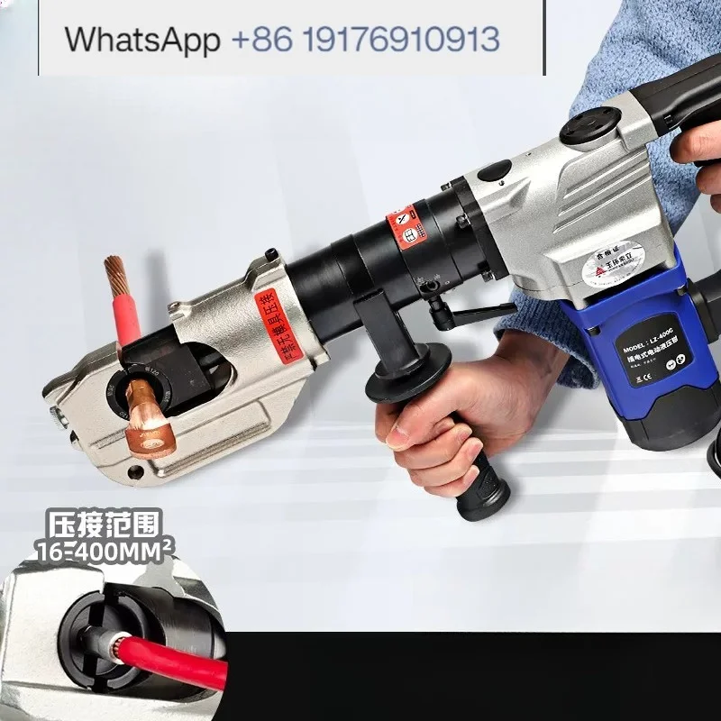 Plug-in electric crimping pliers portable crimping pliers copper and aluminum multi-function crimping cable scissors