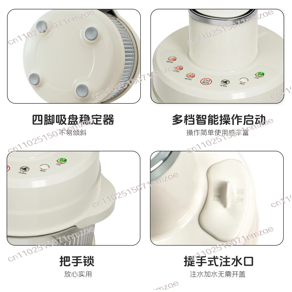 Multipurpose Meat Grinder Xidao 5L Large-capacity Household Kitchen Automatic Complementary Food and Noodles Integrated