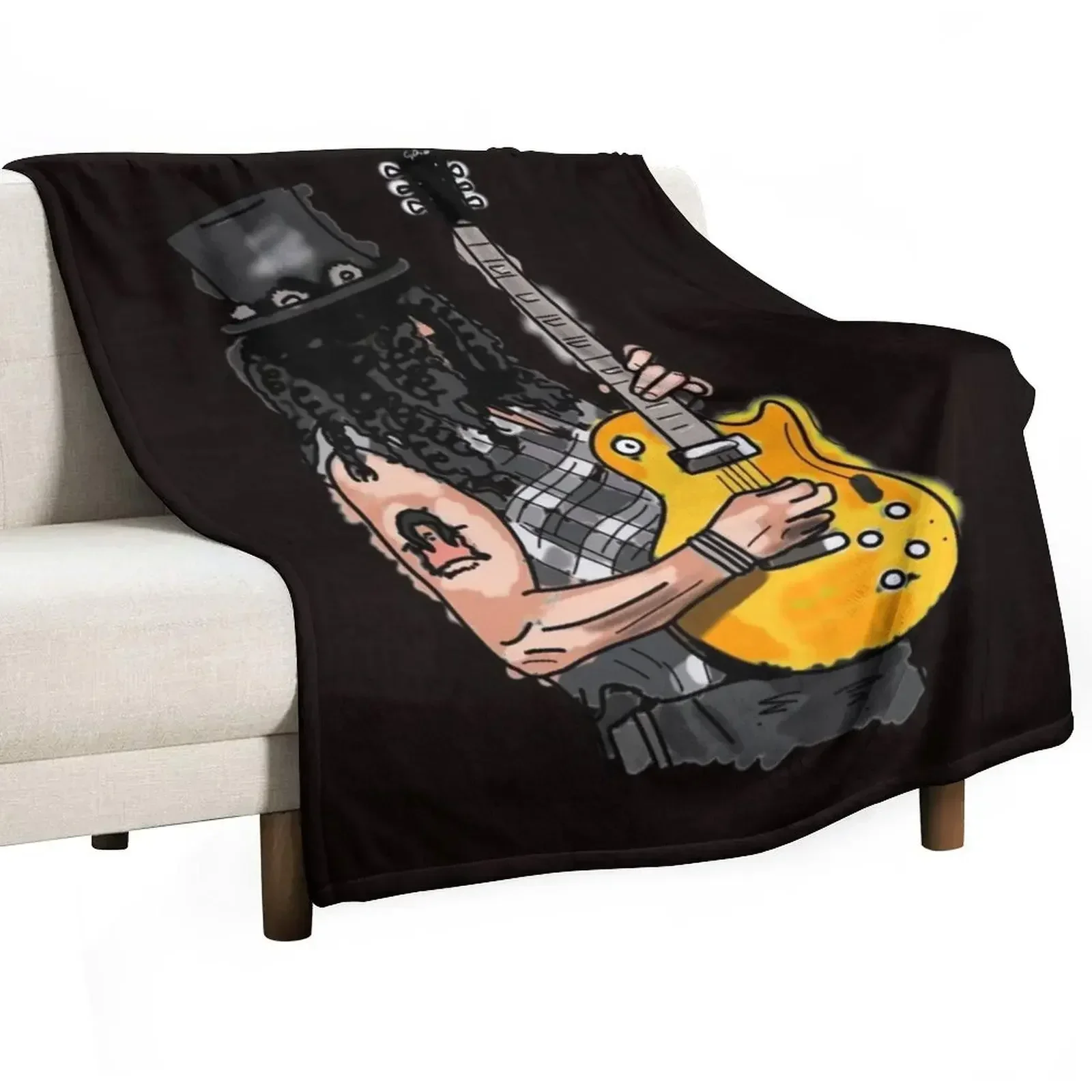 

Slash illustration Throw Blanket Soft Beach Blankets