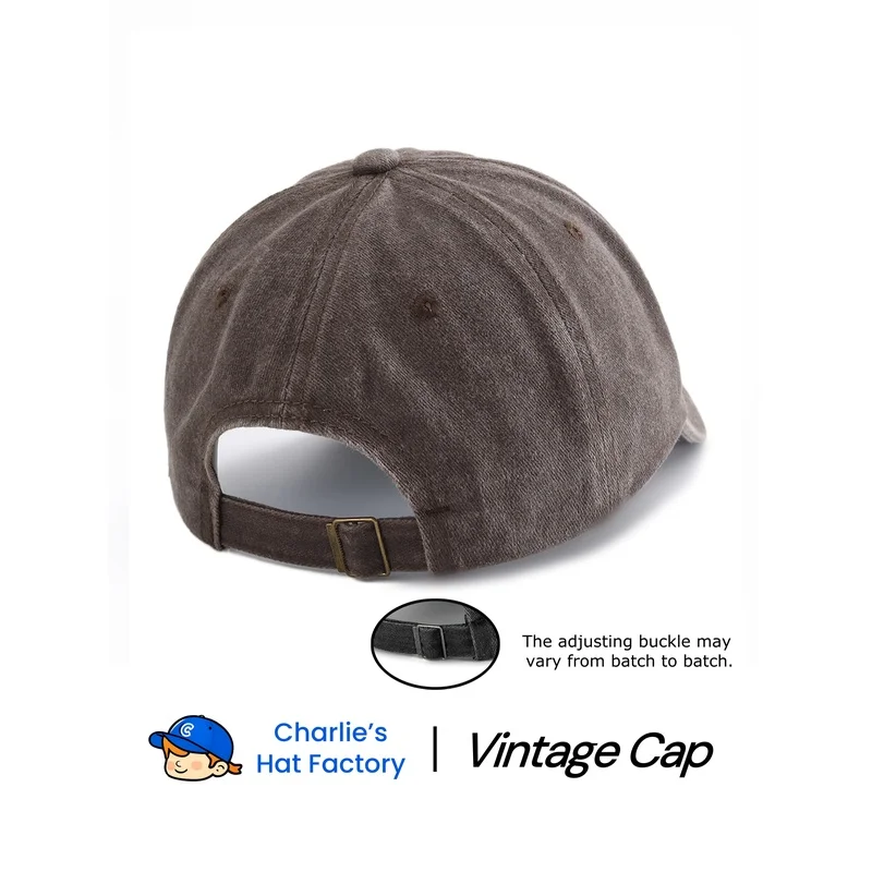 1 pc SIXIES Print Washed Baseball Cap, Classic Casual Stylish Vintage Soft Sweatband Adjustable Size Lightweight