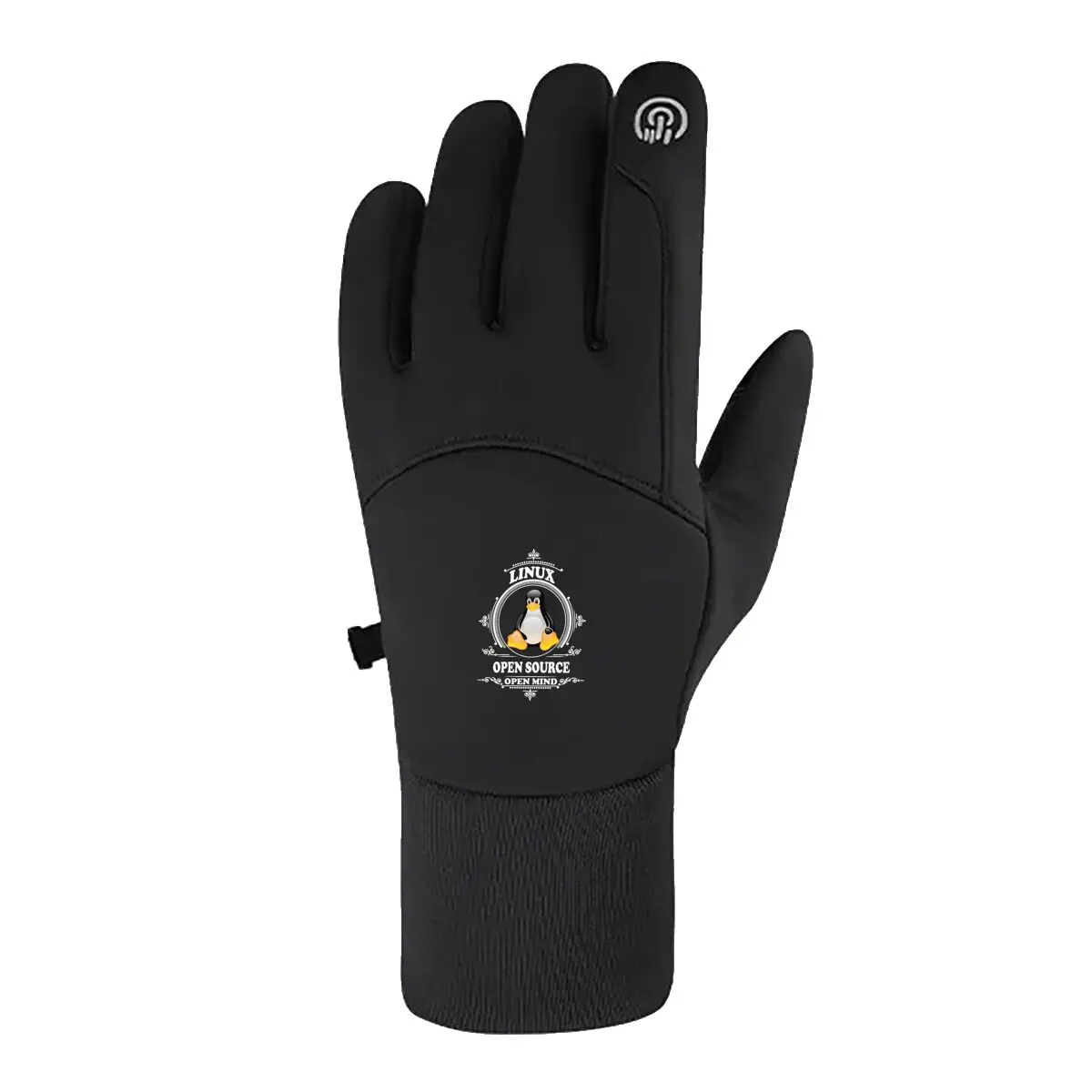 

Многофункциональные теплые перчатки Penguin с открытым исходным кодом для езды на велосипеде, катания на лыжах, ежедневных мероприятий