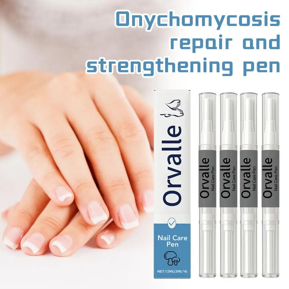 Bolígrafos para hongos en las uñas, antisecidad, previene grietas, bolígrafo de aceite para nutrición de uñas, nuevos 4 Uds., tratamientos para hongos en las uñas de los pies, suero reparador de uñas