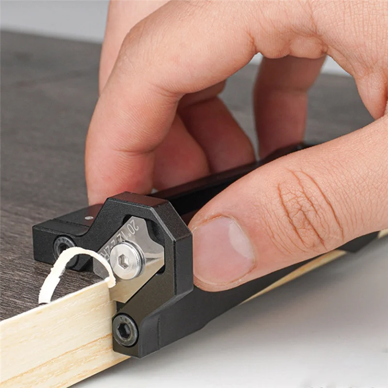 New Woodworking Edge Banding Manual Arc Trimmer Furniture Eco-Board Chamferer Fillet Scraper(R1+R2+R3)
