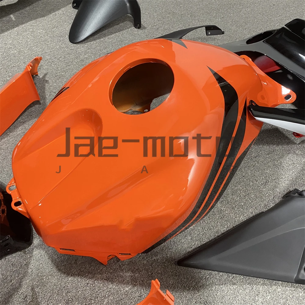 Para CBR600RR 2005-2006 F5 2005 2006 conjunto de carrocería de motocicleta carenados de plástico ABS de inyección de alta calidad Repsol naranja Y