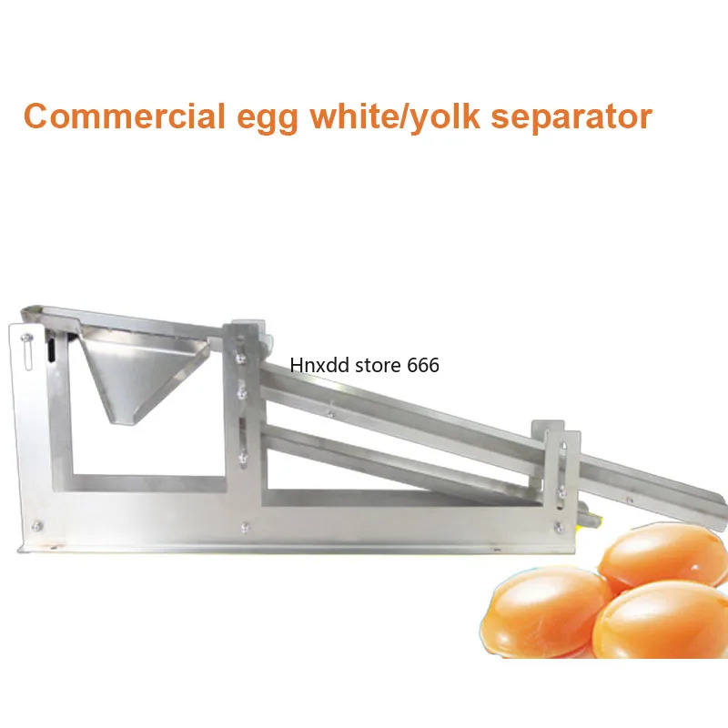 Commercial Egg White Yolk Separator Machine 304 Stainless Steel Manual Egg Protein Fast Separator Filter Tools