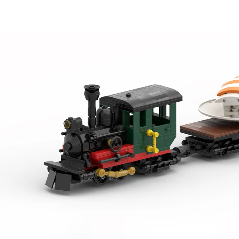﻿ MOC-225610 Sushi Piccolo Treno Modello Building Blocks Carrozza Creativa Parti di Montaggio Set Tecnologia Mattoni Giocattoli Regali