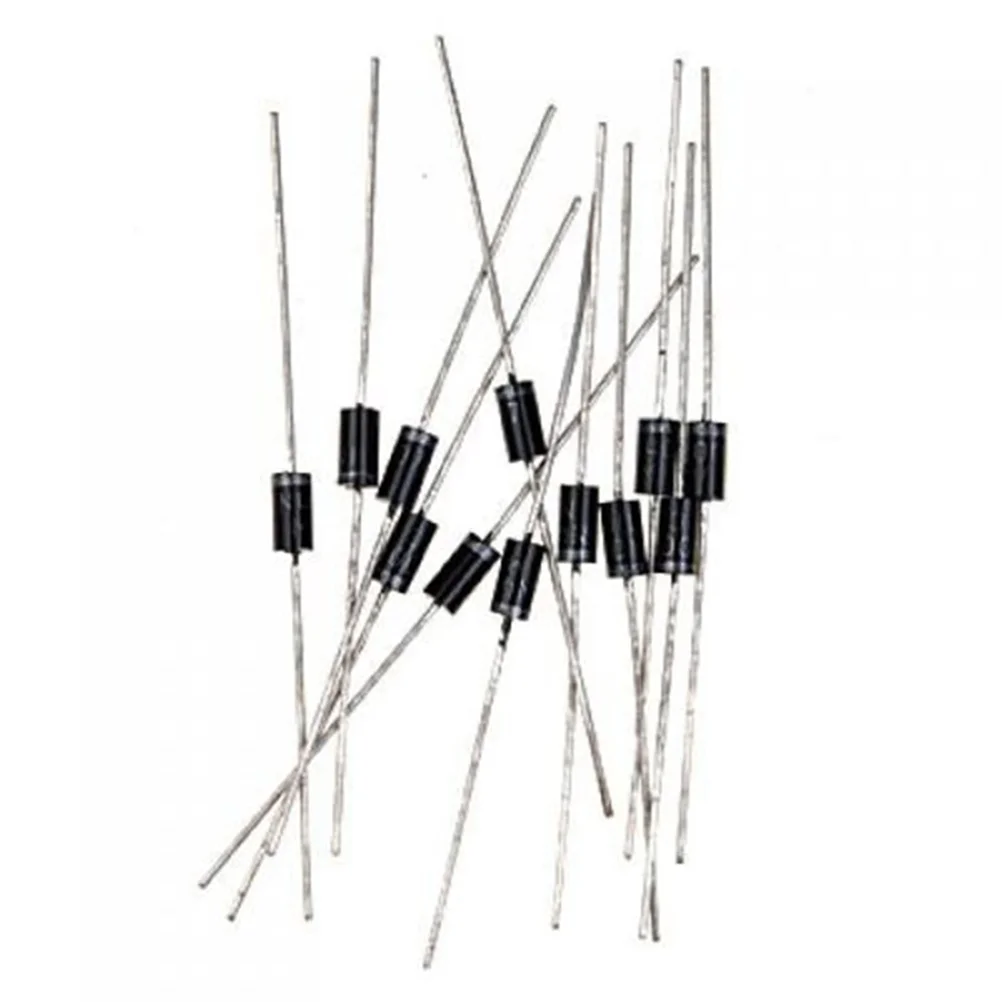 

100Pcs In4007 1A 1000V Do41 Inline Fast Recovery Rectifier Diode Ideal for Electronics Projects Rectifier Diode