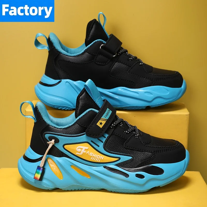 

Children Boys Shoes School Sports Fashion Leather For Kids Tennis Casual Sneakers Children's Boy Running Walking Shoes Comfy