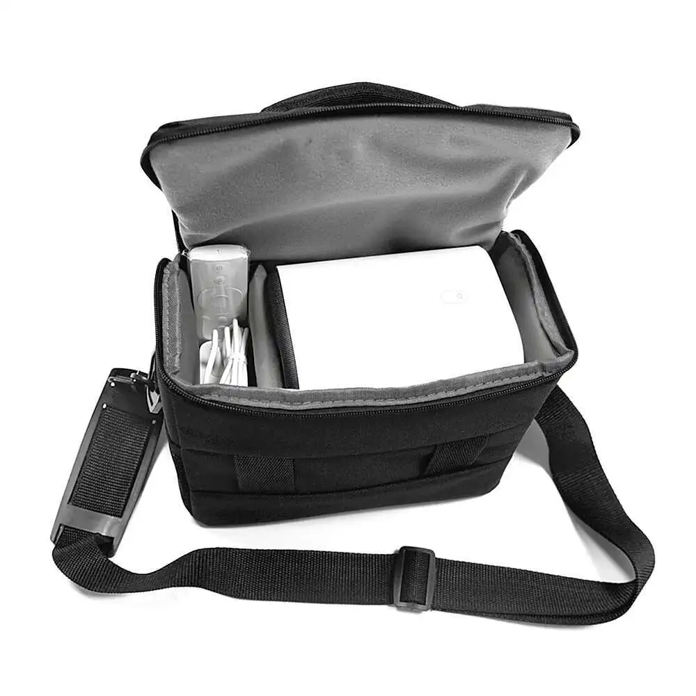 

VOXFLIX Storage For X20 T4 Xiaomi Mijia Support Most Mini Projector Multi-Function Black Bag
