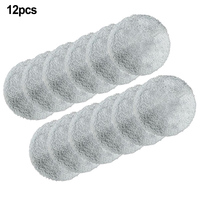 12PCS Washable Cleaning Cloth Window Cleaning Robot Cleaning Cloth For Liectroux YW610, HCR-10 And HCR-09 Vacuum Cleaner Parts
