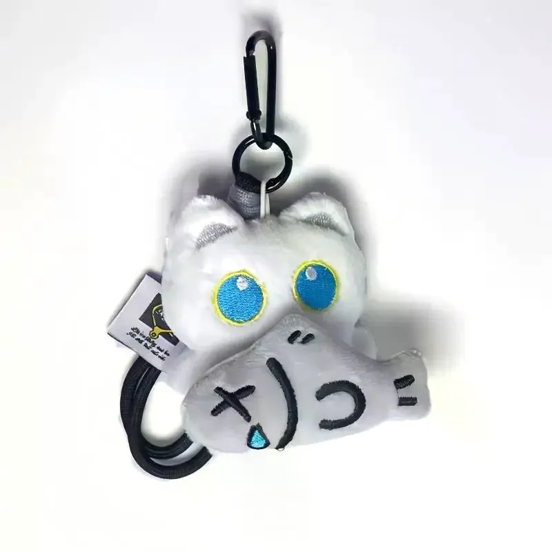 ตุ๊กตาแมวดำน่ารัก พวงกุญแจจิ๋ว ของตกแต่งกระเป๋าเป้ ตุ๊กตาสัตว์นุ่ม สำหรับเด็กชายและเด็กหญิง ของขวัญวันเกิด