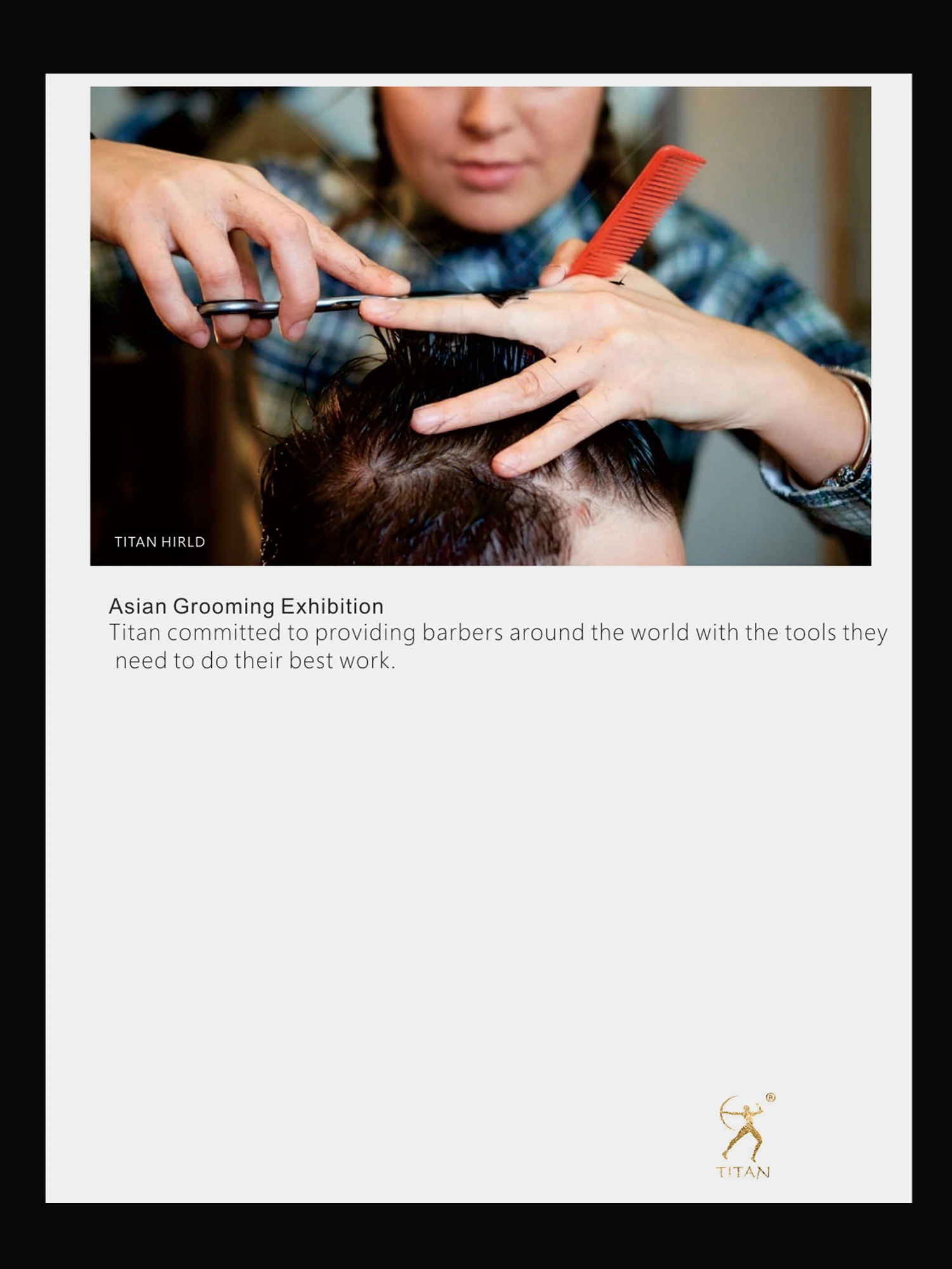 Titan 6 Zoll Haarschere für Friseure und Barbiere – Detail 15