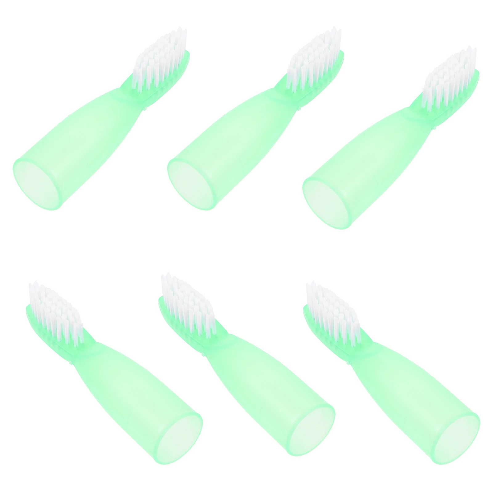 

10pcs Anti-self Harm Toothbrushes Soft Bristles Short Handle Mini Size Prison Travel Disposable Hygiene Toothbrushes