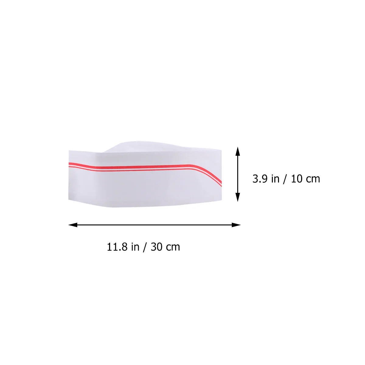 Gorro de Chef de papel desechable, ligero, impermeable, para cocinar, hornear, Ideal, escuelas de Catering, Material suave, talla única, 40 Uds.