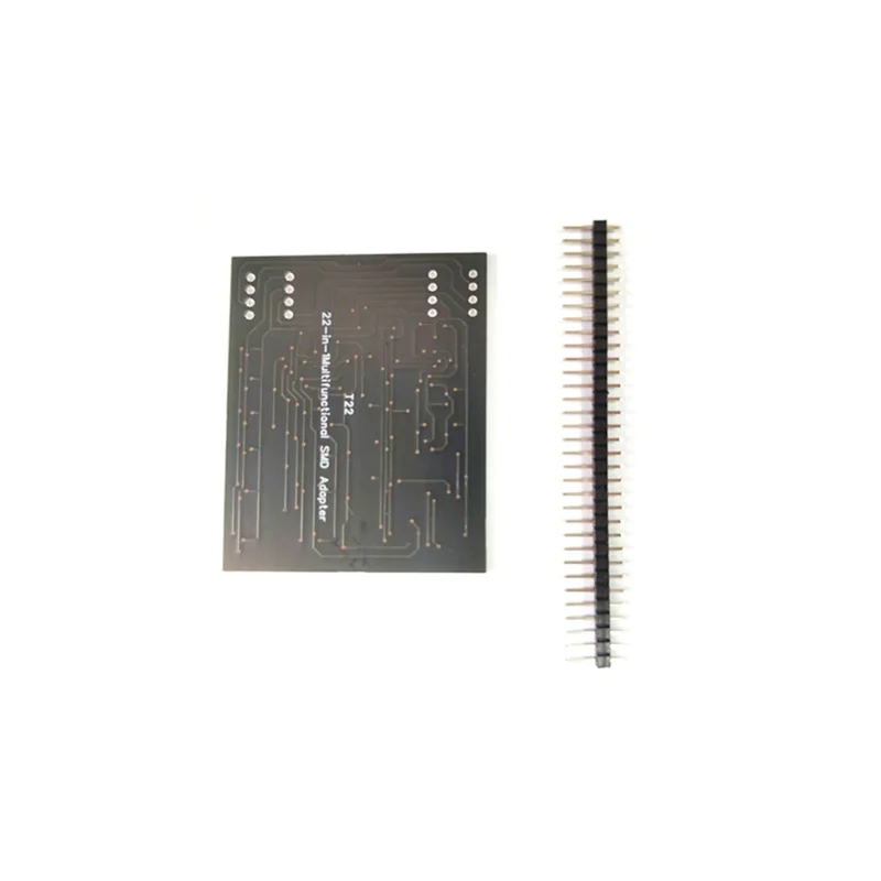 T22 22-In-1 Chip BIOS Reader/Writer Adapter Board WSON8 QFN8 Burning Seat Test Seat 4 X 4 ROM Errom