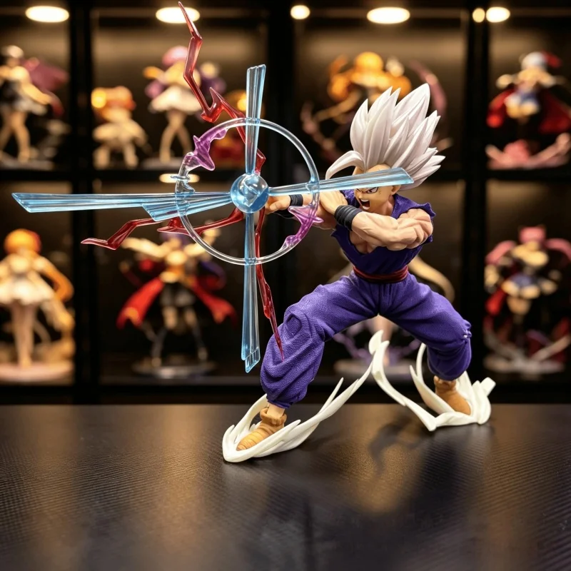 Dragon Ball Super Hero Beast Gohan Action Figure 28cm Son Gohan Special Beam Cannon Statue Collectible Model Toy Gift for Fans - view 5