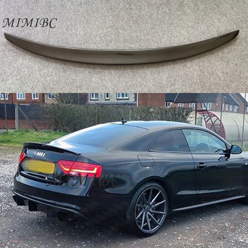 

FOR Audi A5 4 Doors 2 Doors 2009 -2016 S Style Carbon Fiber / Forged Carbon Fiber Rear Trunk Spoiler（Not for S5 RS5）