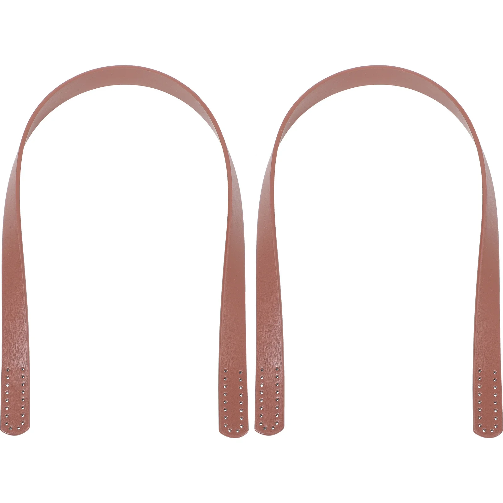 

2Pcs PU Handbag Handles Replacement Straps Durable DIY Bag Making Grip Tote Purse Accessories Fashion Creative