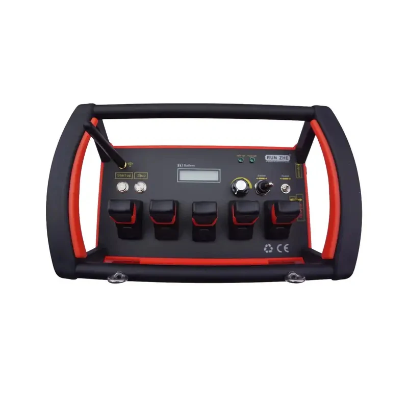 5 Functions 12-24V Hydraulic Joystick Construction hinery Hoisting Carry Remote Control