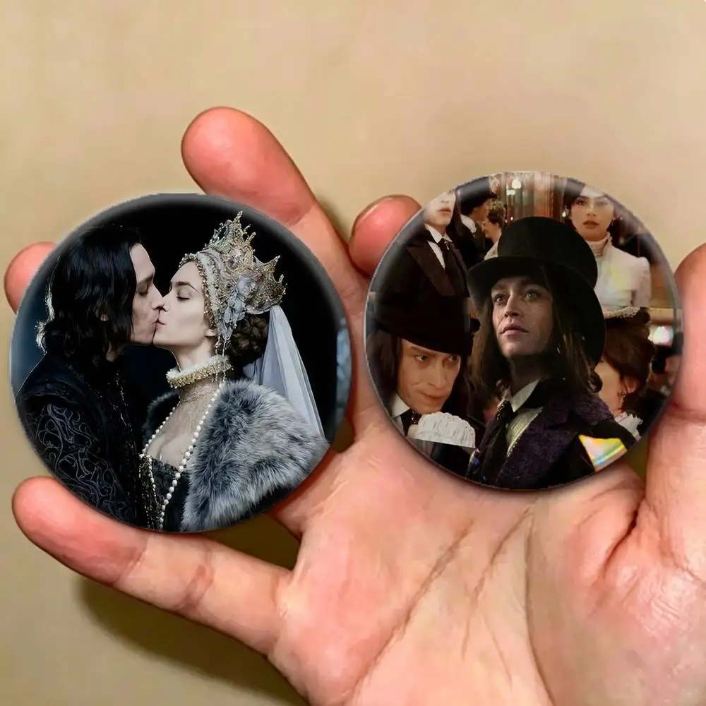 Gothic D-Dracula A Love Tale   Badges Creative Tinplate Button PinsBrooch Badge Clothes Backpack