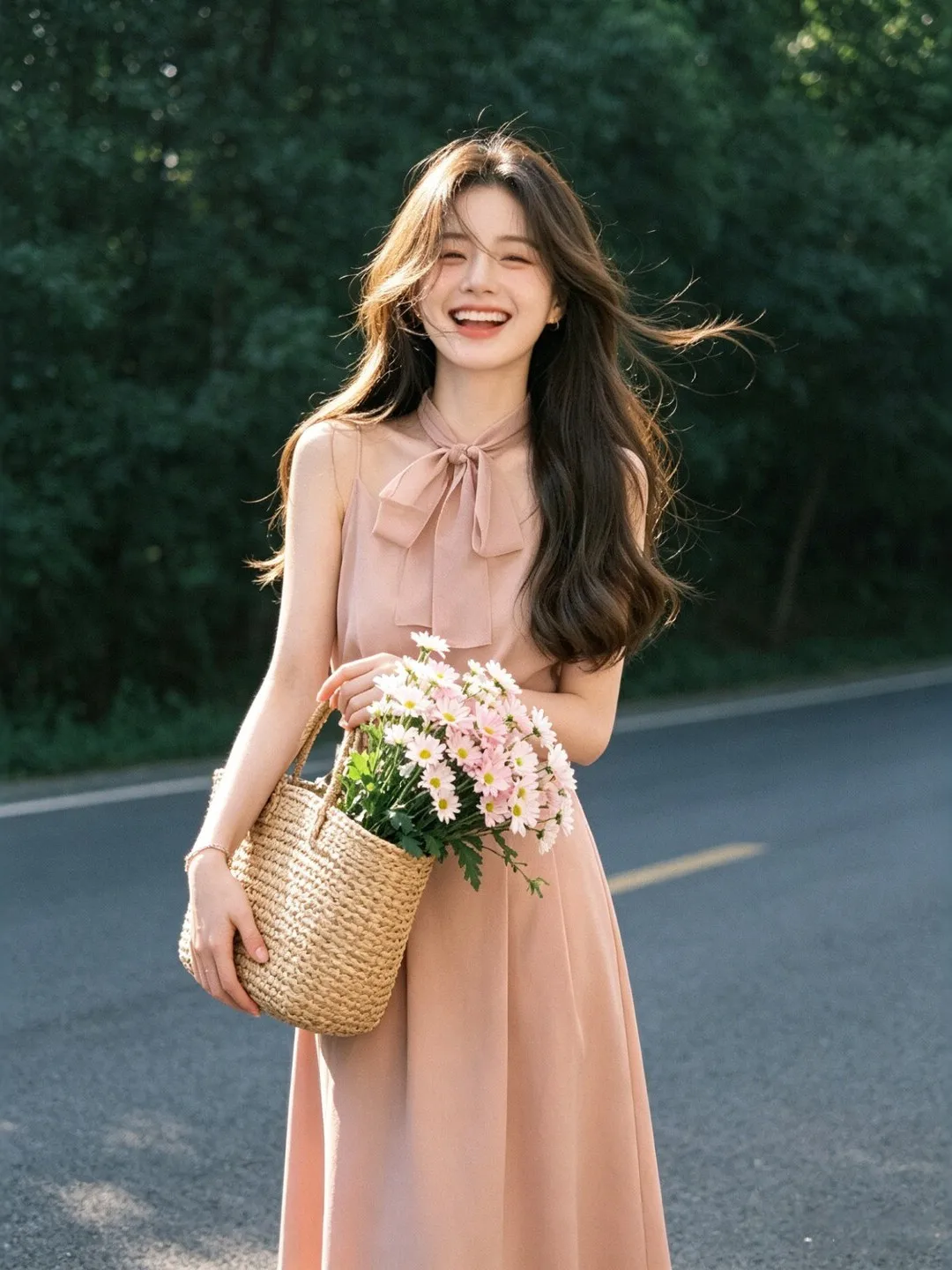 

Unique Elegant Women's Two-Piece Set Top And High Waist Skirt Comfortable Breathable Summer Outfit Casual Chic Style