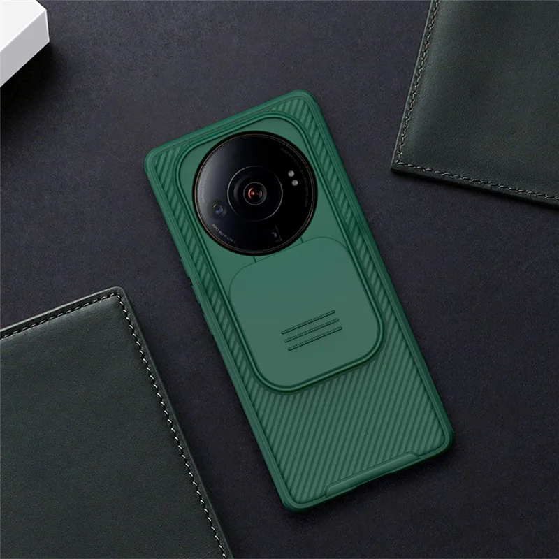 NILLKIN For Xiaomi mi 12S Ultra Case Slide Cases Camera Protection Case Cover Anti-skid Cover For Xiaomi mi 12S Ultra